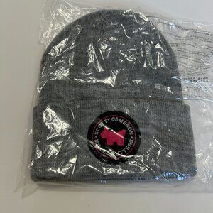 2023 Scotty Cameron Dog Black/Pink Patch HEATHER Cuffed Knit Beanie Hat New